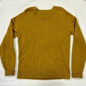 Men's Crewneck Sweater - Tan - Large Tall - Wool/Acrylic